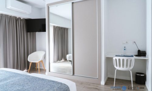 habitación doble - estudiotel - silla